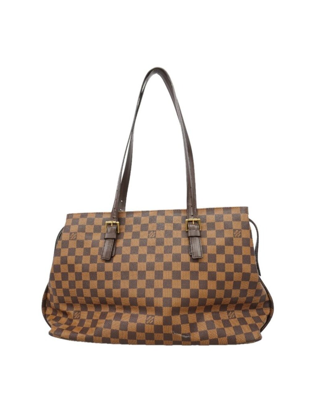 Louis Vuitton Shoulder Bag Damier Chelsea Ebene